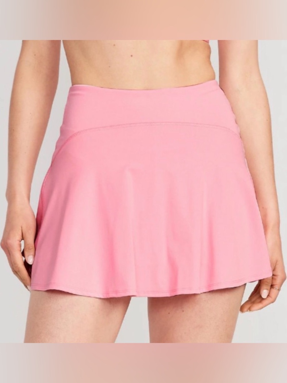 Pink Athletic Skirt